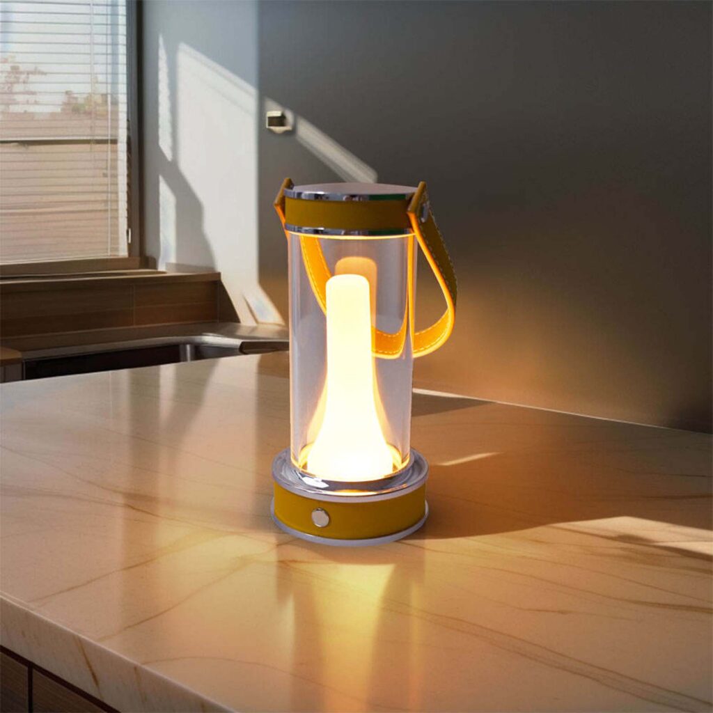 led table lamp rechargeable