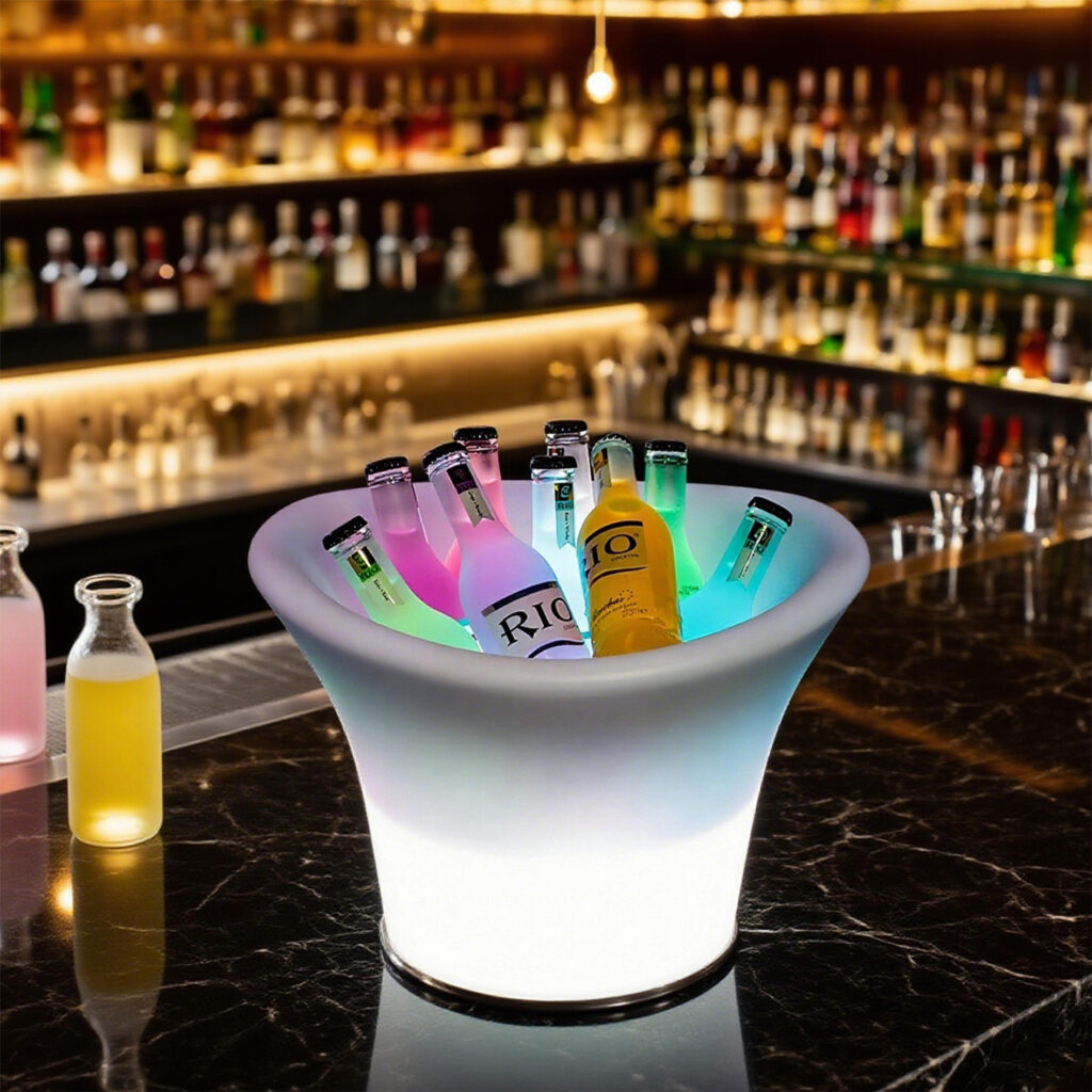 nightclubs Led Light-up Beer Bucket