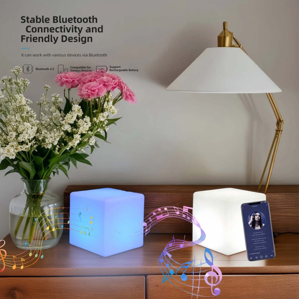 Light With Bluetooth Speaker