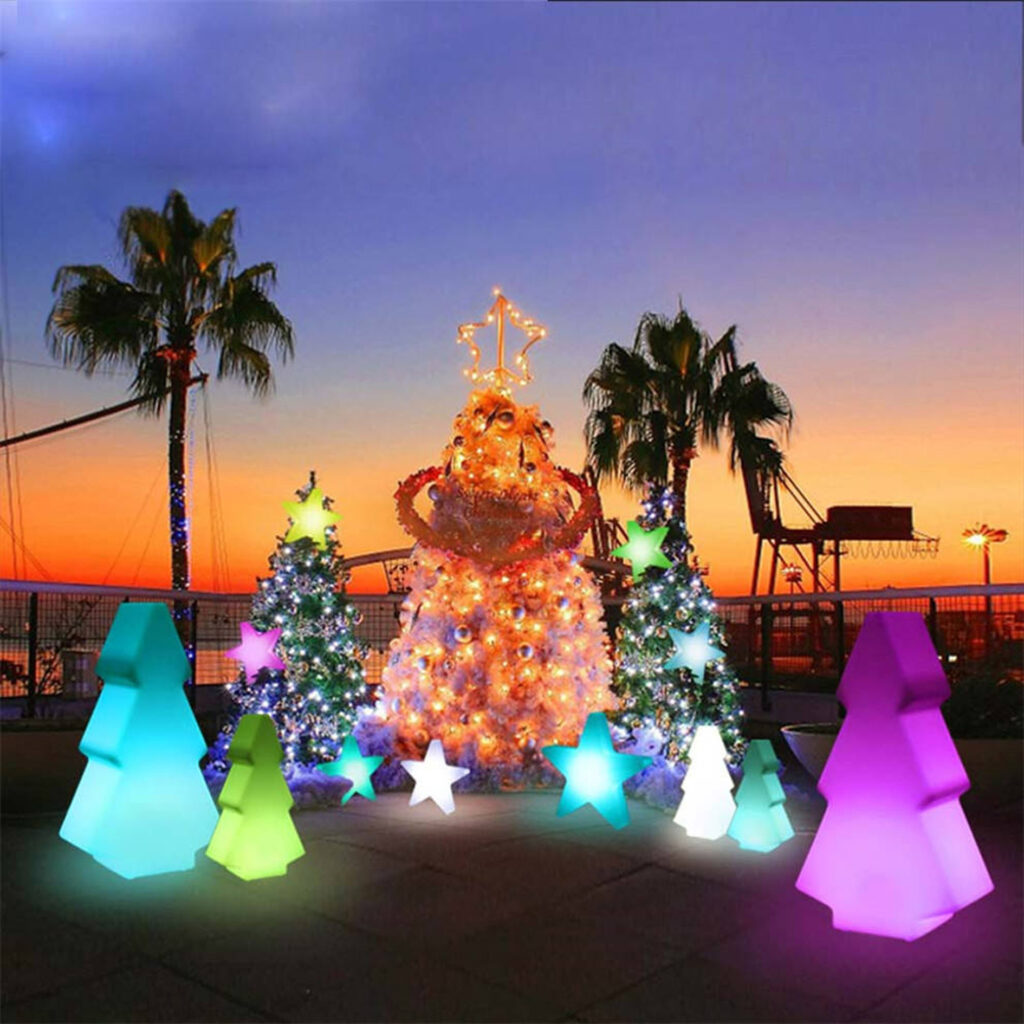 Led Star Light Christmas Decoration