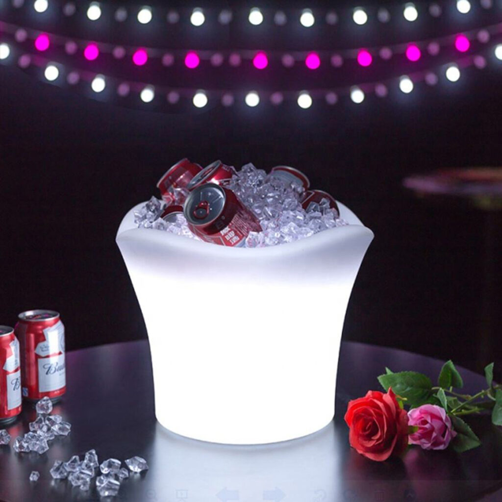 customizable Logo Led Ice Bucket