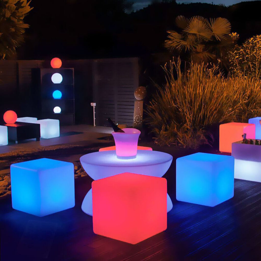 led light furniture