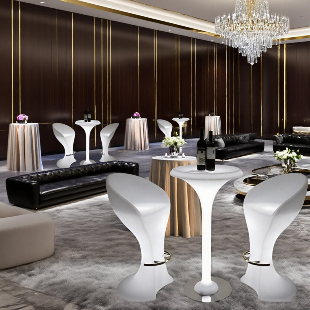 led dressing table