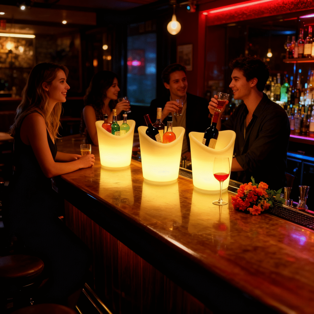 belvedere ice bucket led